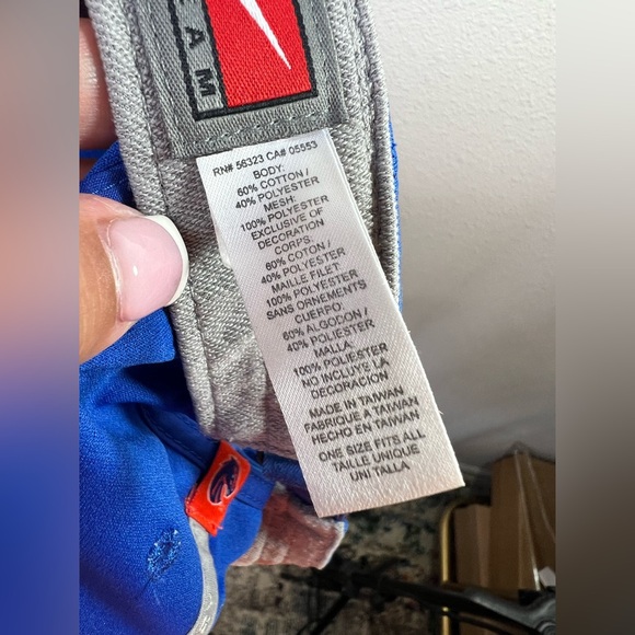 Nike UNISEX Royal Blue Boise State Hat One Size - Picture 9 of 10